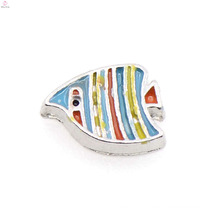 Fashionable colorful fish charms,fish pendant charms,fish floating locket pendant charms wholesale